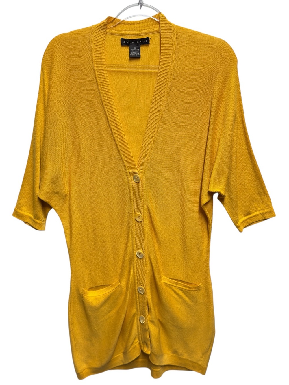 Pure Cotton Knit Duster Cardigan Longline Tunic Sweater